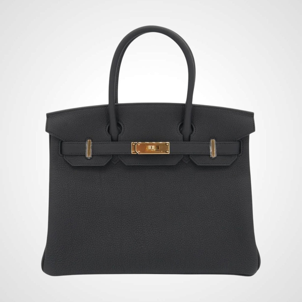 Hermès Birkin 30 Black with Gold Hardware in Epsom Leather
