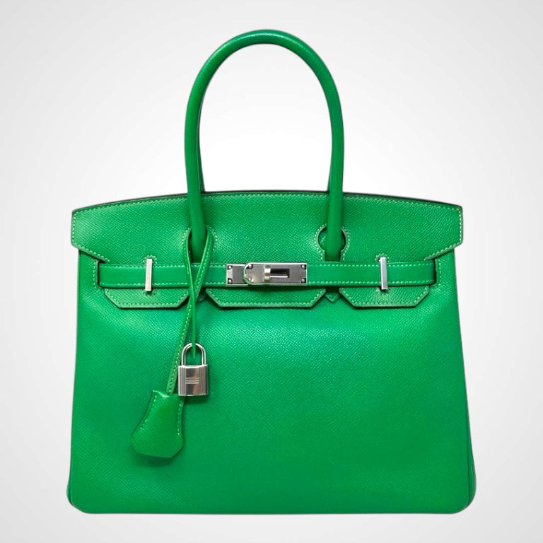 Hermès Birkin 30 Epsom Bamboo PHW