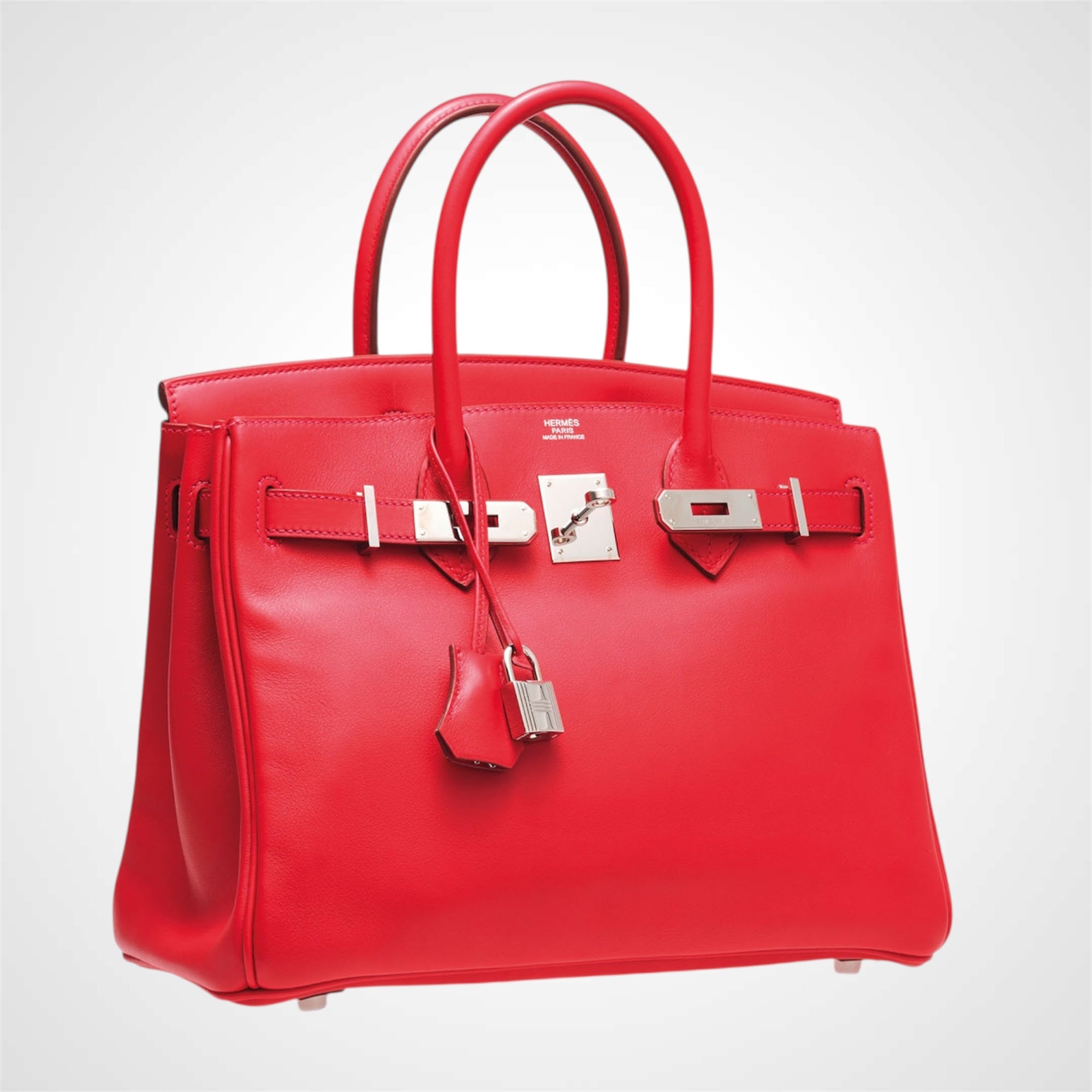 Hermès Birkin 25 Capucines Tadelact PHW stamp C
