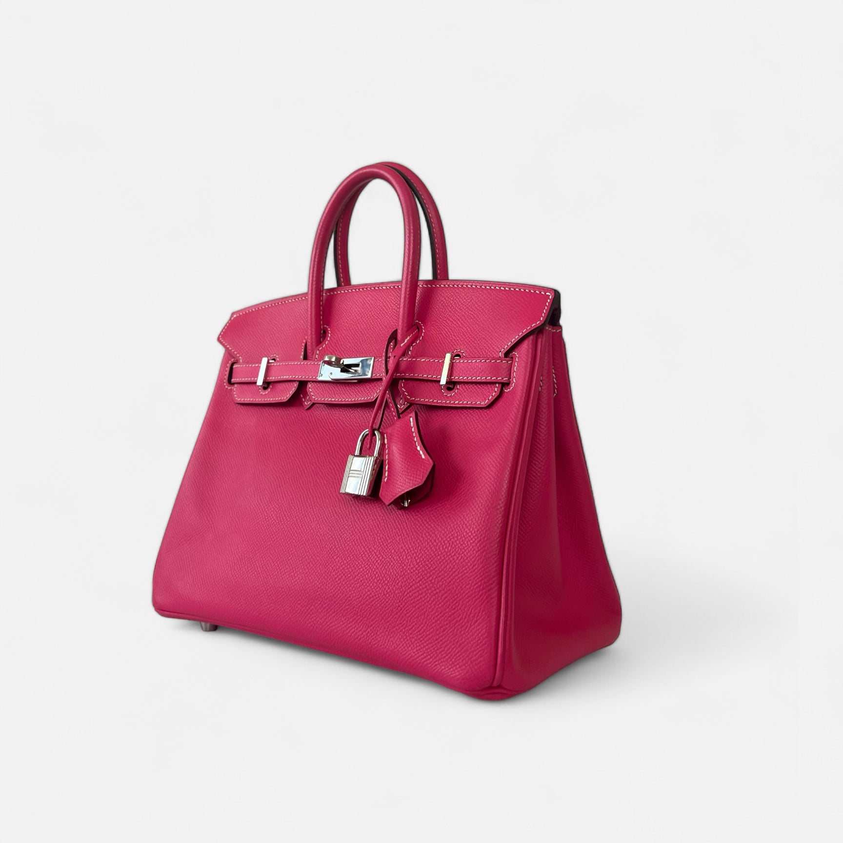 Hermès Birkin 25 Rose Tyrien in Epsom with GHW Stamp Q