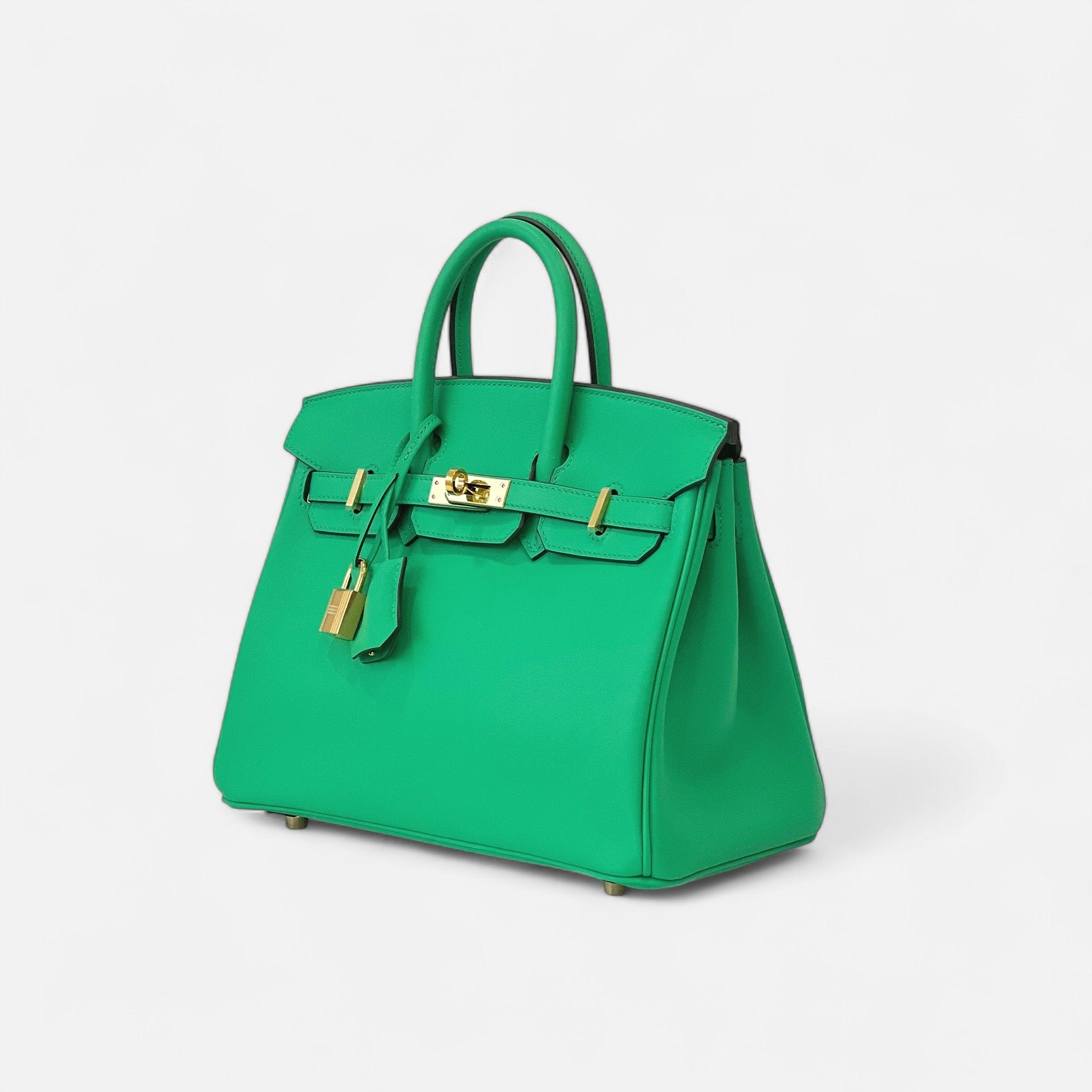 Hermès Birkin 25 Swift Menthe GHW Stamp U