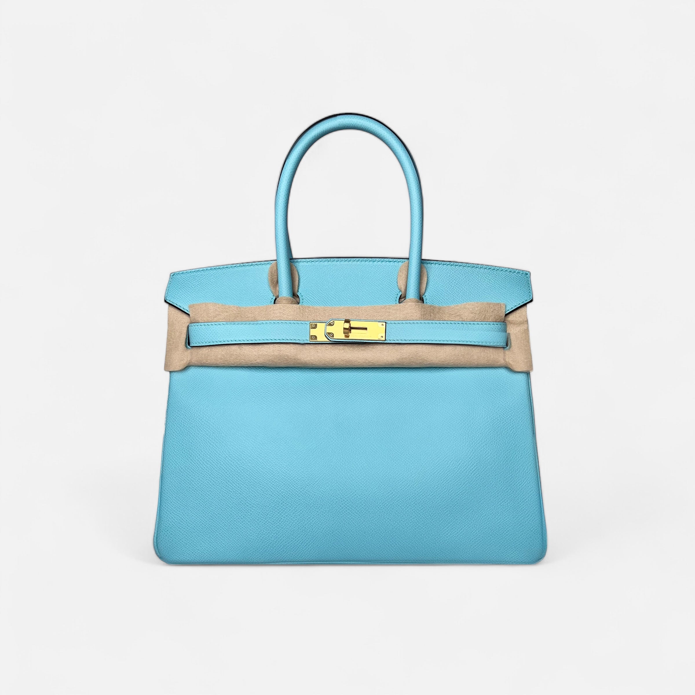 Hermès Birkin 30 Blue Atoll GHW