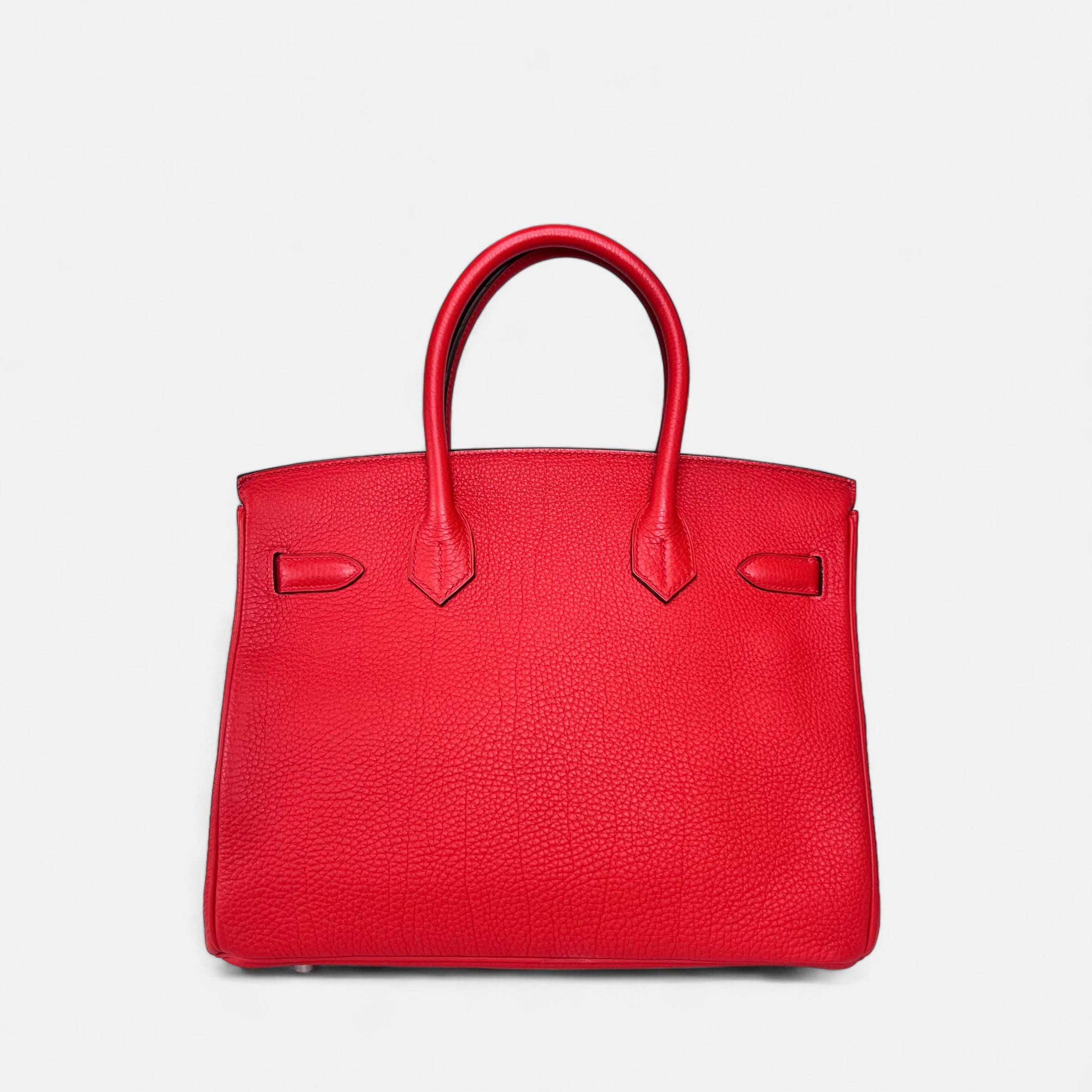 Hermes Birkin 30 Geranium in Togo with SHW