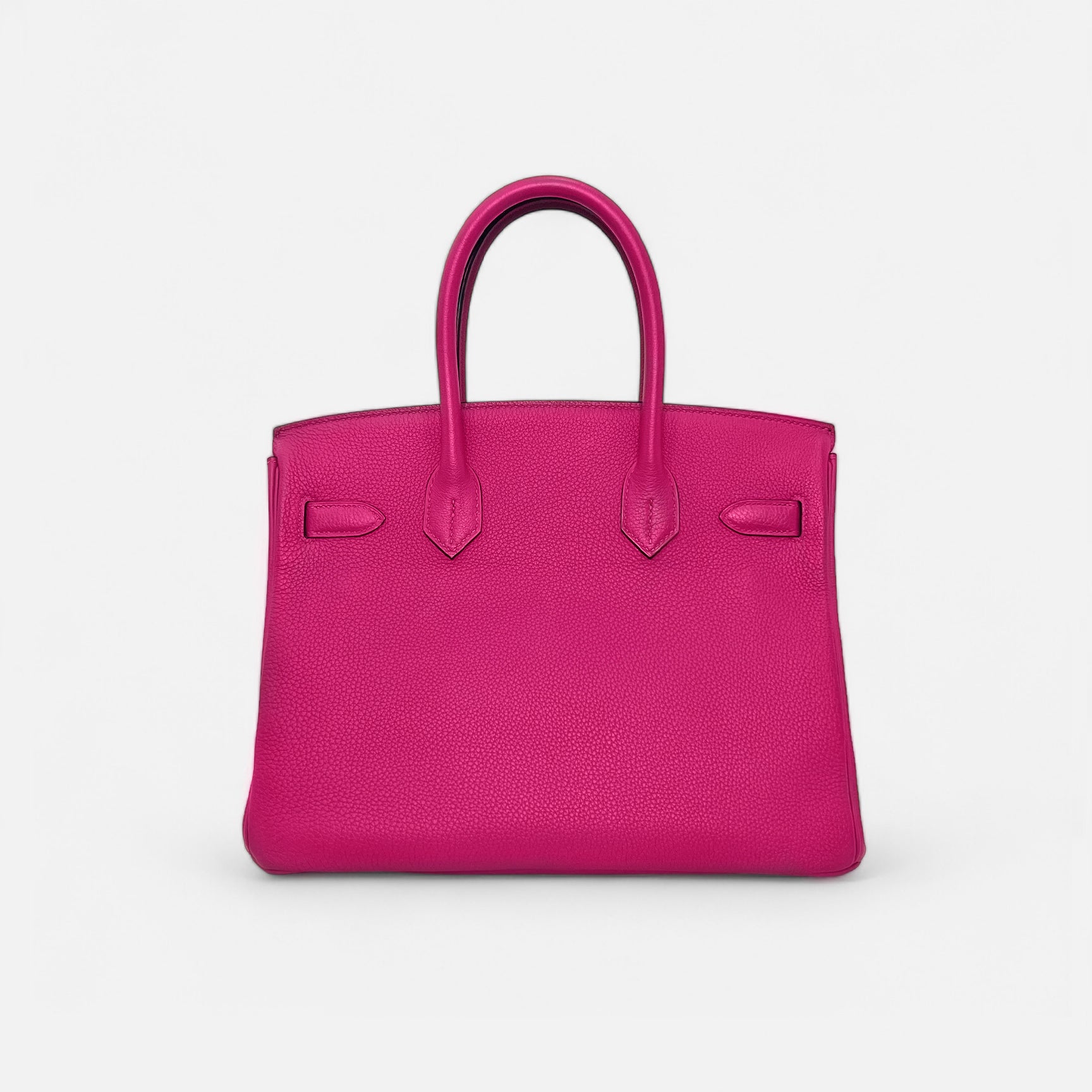 Hermès Birkin 30 in Rose Pourpre Togo with PHW Stamp A