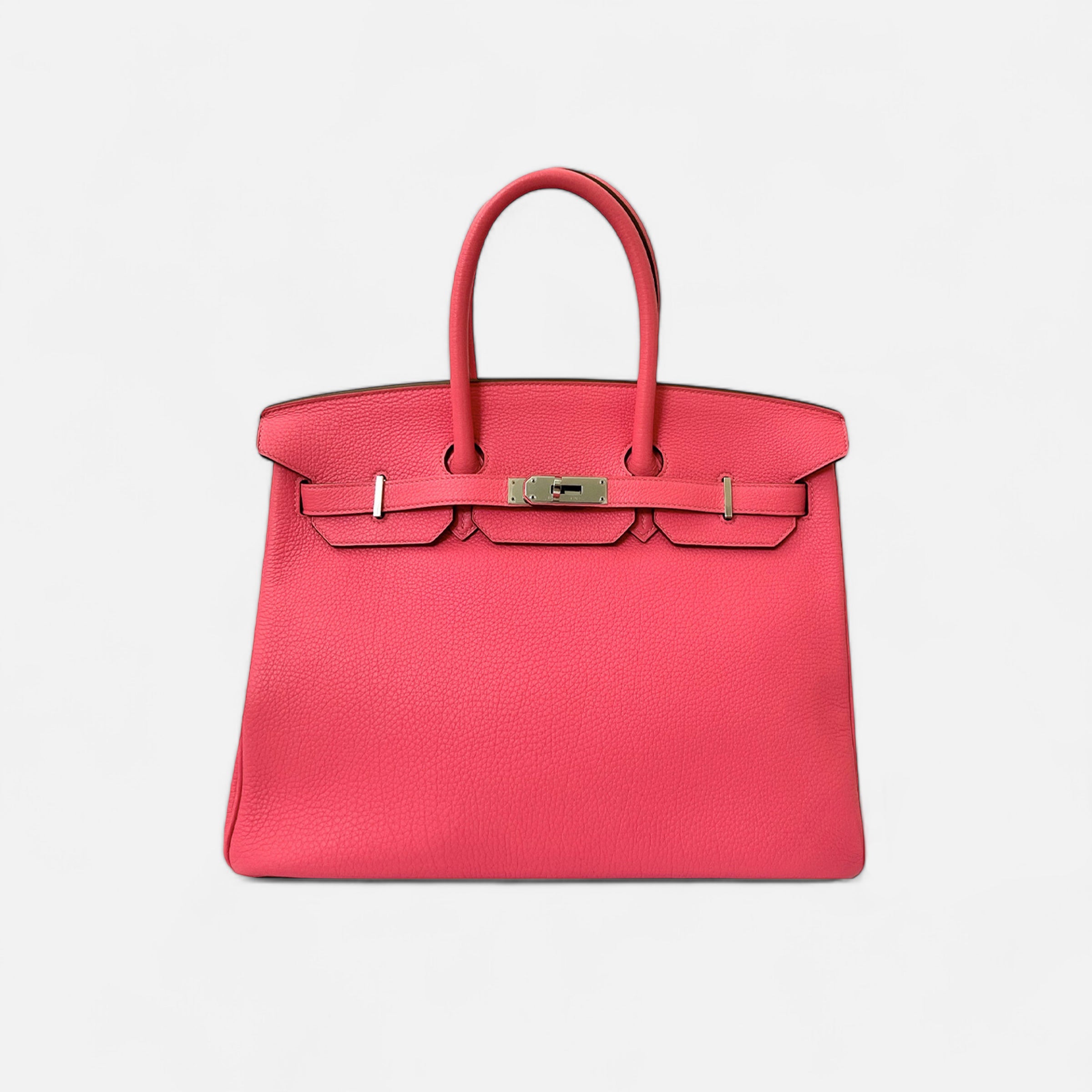 Hermès Birkin 35 Rose Lipstick Togo PHW