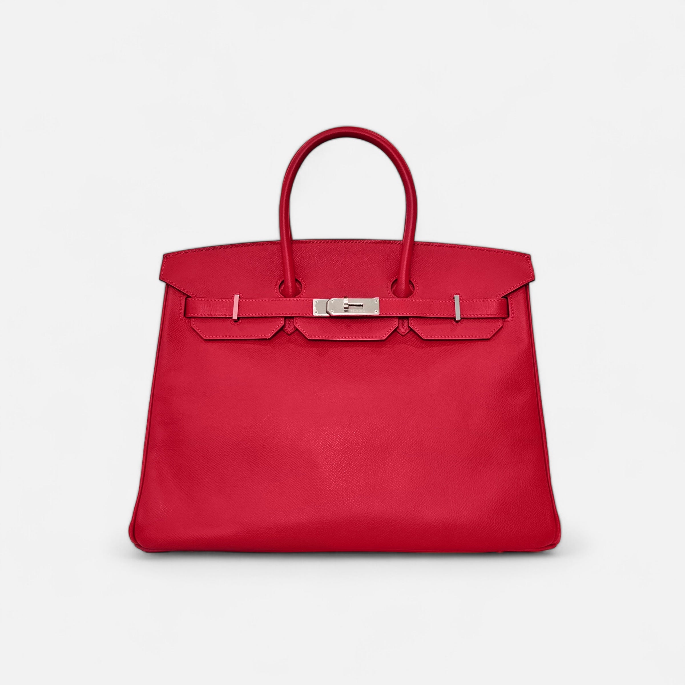 Hermès Epsom Birkin 35 Rouge Garance GHW