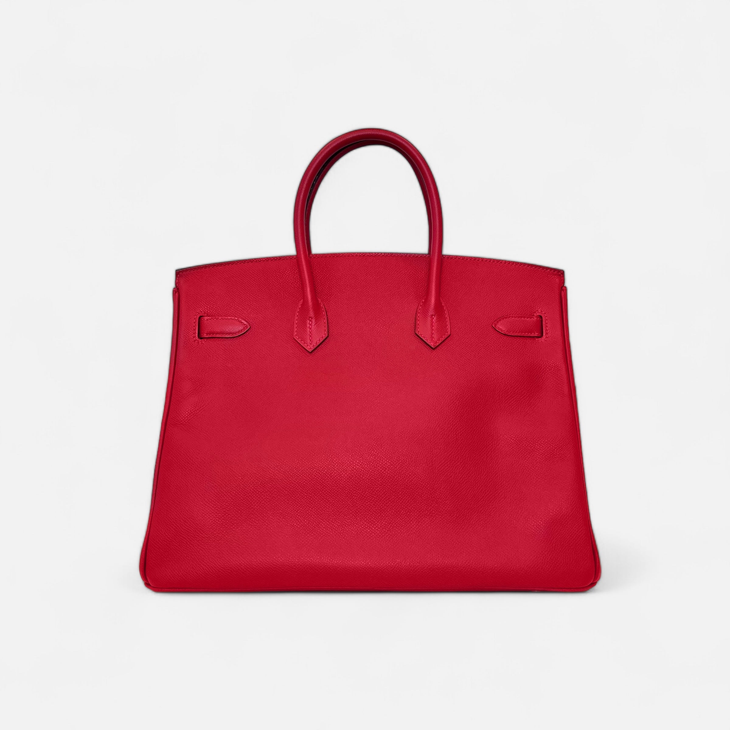 Hermès Epsom Birkin 35 Rouge Garance GHW