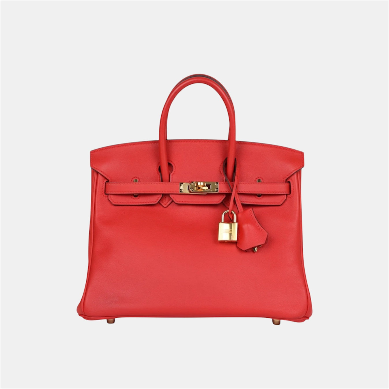 Hermès Birkin 25 Rouge Tomate Swift Gold Hardware