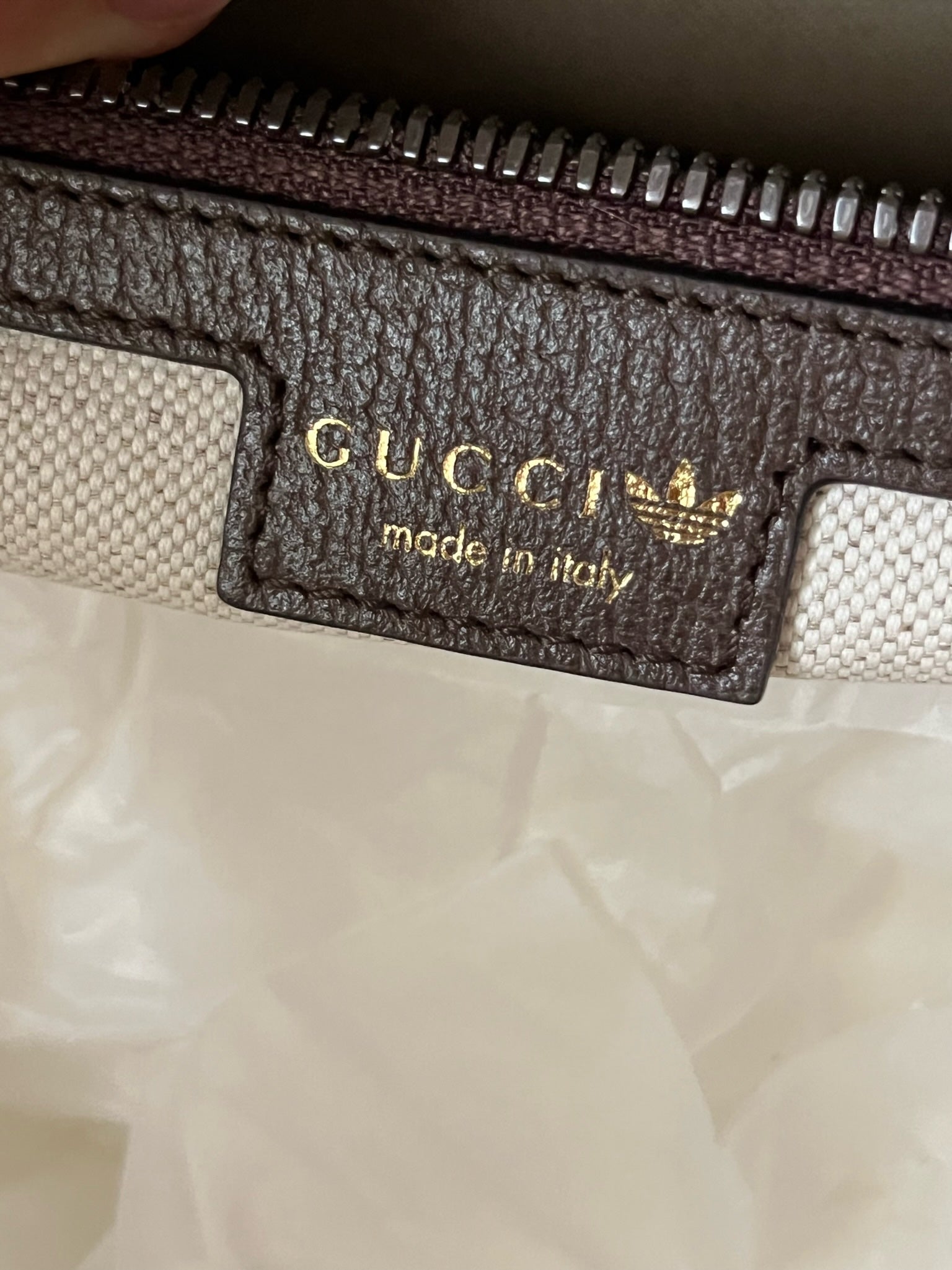 100% authentic Adidas X Gucci large duffle bag