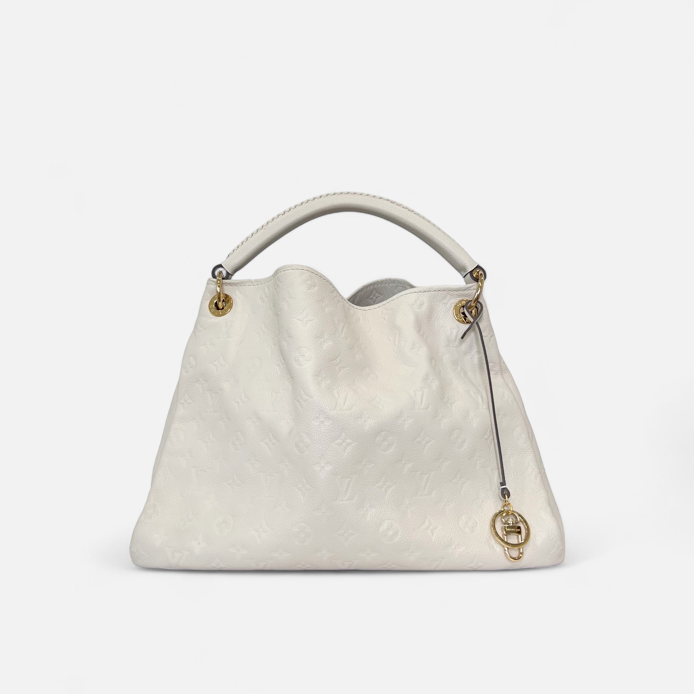 Louis Vuitton White Cream Artsy MM Bag